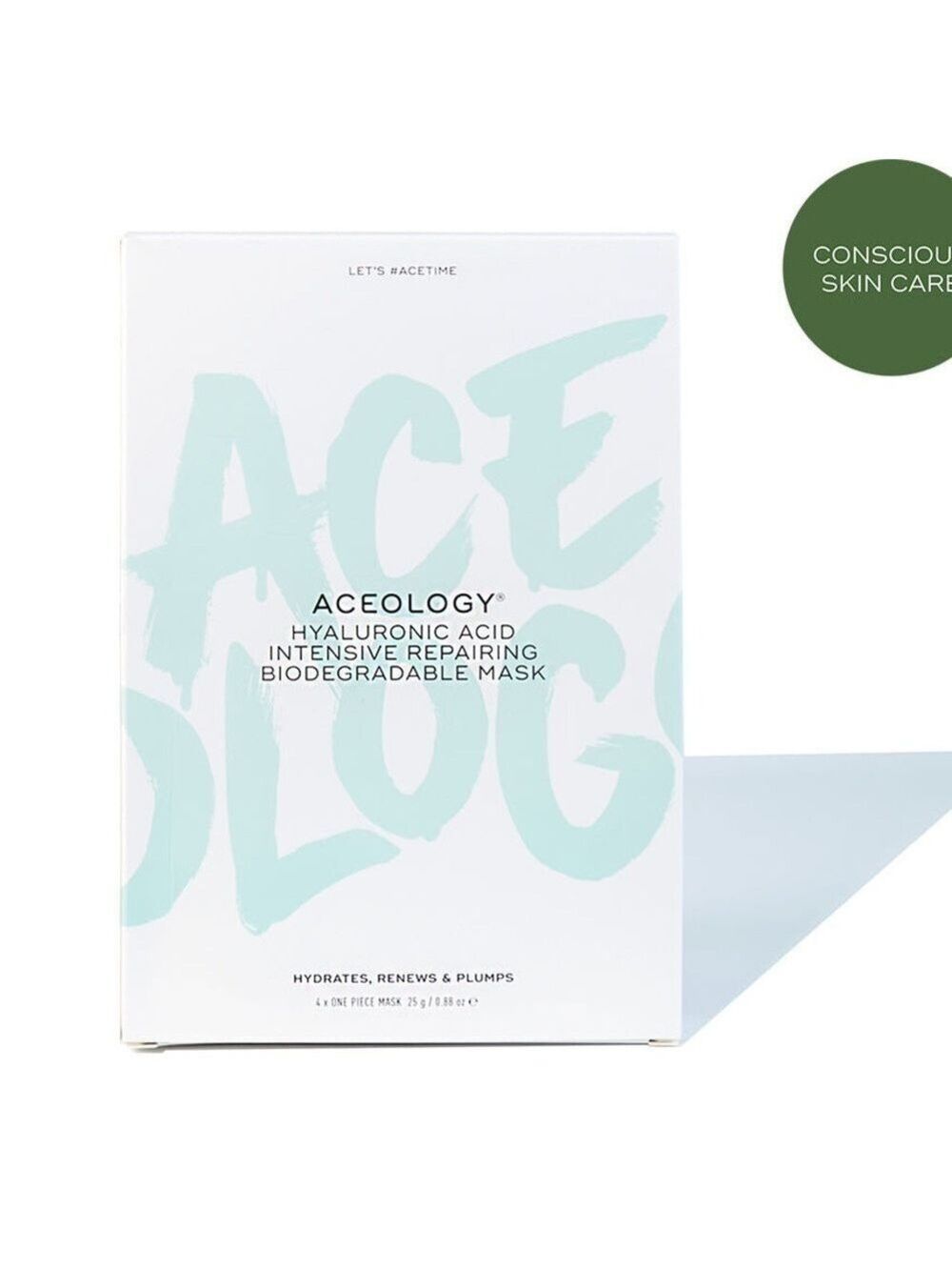 Aceology HYALURONIC ACID INTENSIVE REPAIRING BIODEGRADABLE MASK